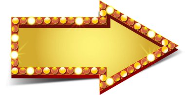 Altın öğeleri ile Casino banner