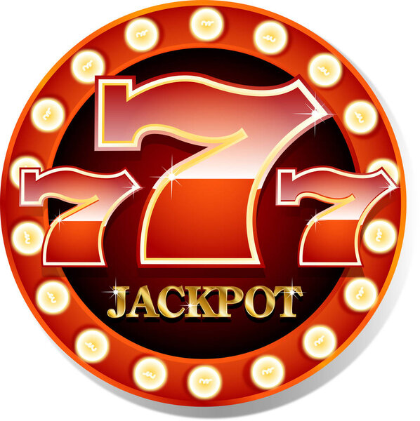 Casino banner with gold elements