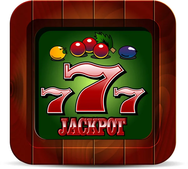 Bannière de casino Jackpot — Image vectorielle