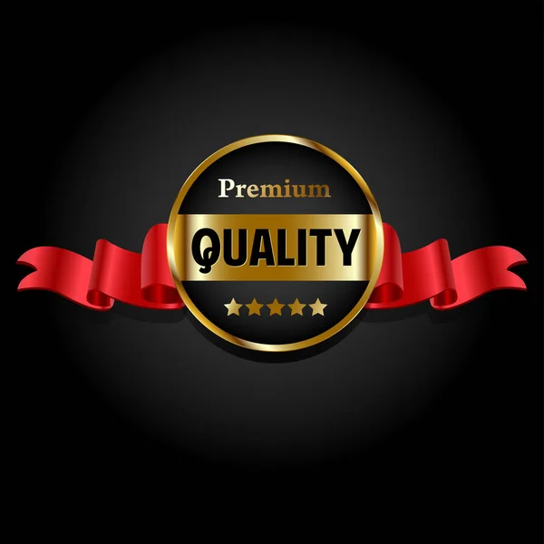 Bestseller Banner Premium Quality Guarantee — Stock Vector