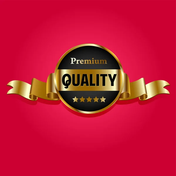 Bestseller Banner Garantía Calidad Premium — Vector de stock