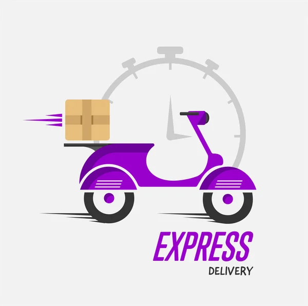 Online Delivery Service Online Order Tracking Delivery Home Office Доставка — стоковый вектор