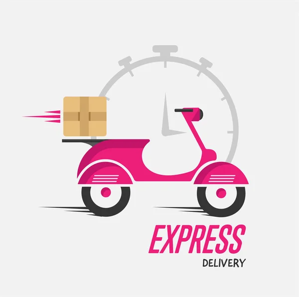 Online Delivery Service Online Order Tracking Delivery Home Office Доставка — стоковый вектор