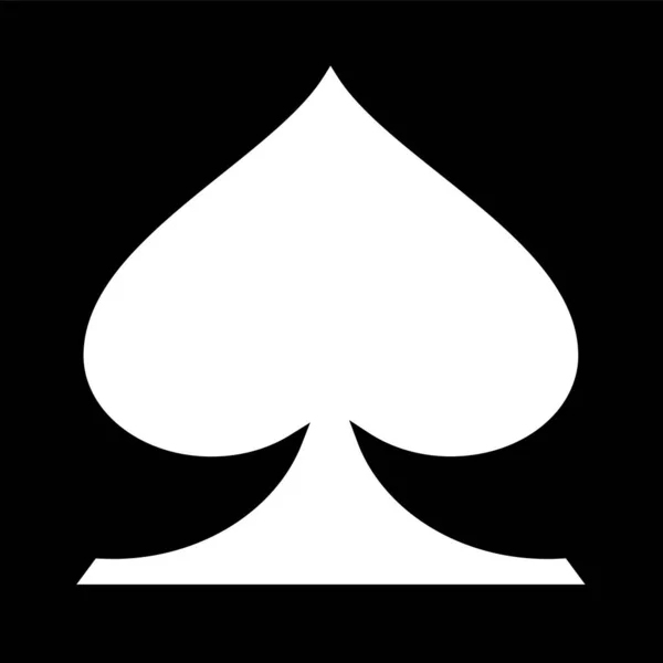 Poker Casino Logotyp Mall Med Annat Kort Kostymer Vektorillustration — Stock vektor