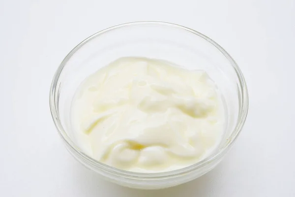 Maschera viso Yogurt trattamenti termali naturali per la pelle . — Foto Stock