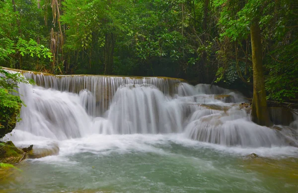 Khuean Srinagarindra Ulusal Park Kanchanaburi il Tayland Huay Mae Kamin şelale