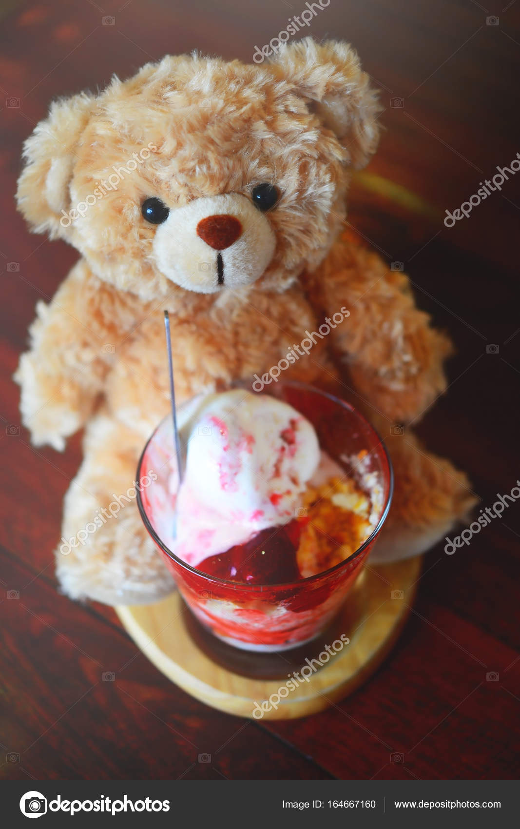ice cream teddy bear