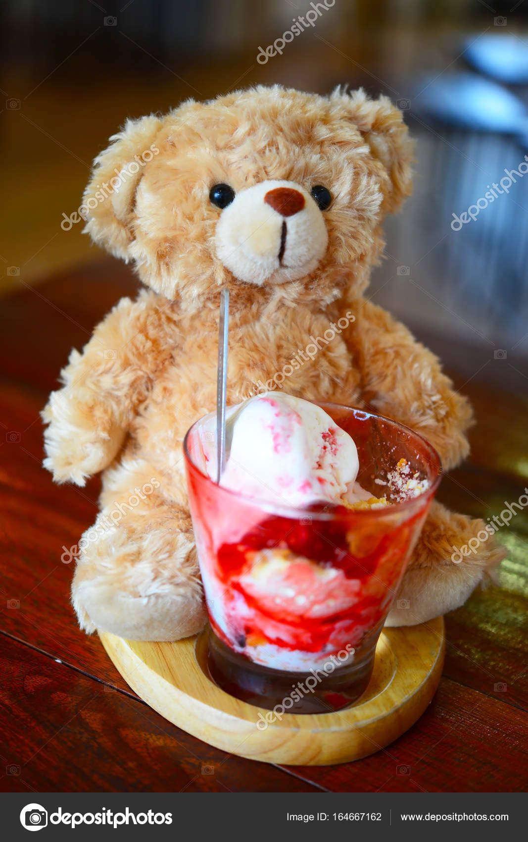 ice teddy bear