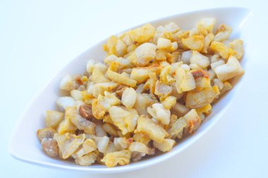 Ev yapımı domuz hışırtı / domuz hışırtı / çeşitli kızarmış domuz eti çatırtı