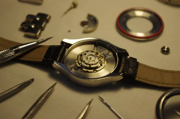 Mechanical Watch Repair Watch Repairing — 스톡 사진