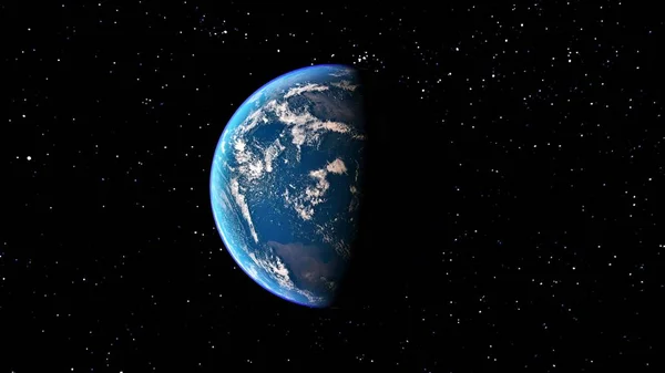 Planeta Pământ Planeta Pământ Vedere Spațială Globul Lumii Din Spațiu — Fotografie, imagine de stoc