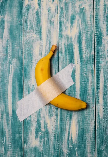 Банана як сучасне мистецтво — стокове фото