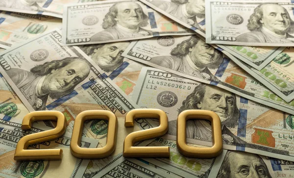 Gazdagság 2020 új év Stock Kép
