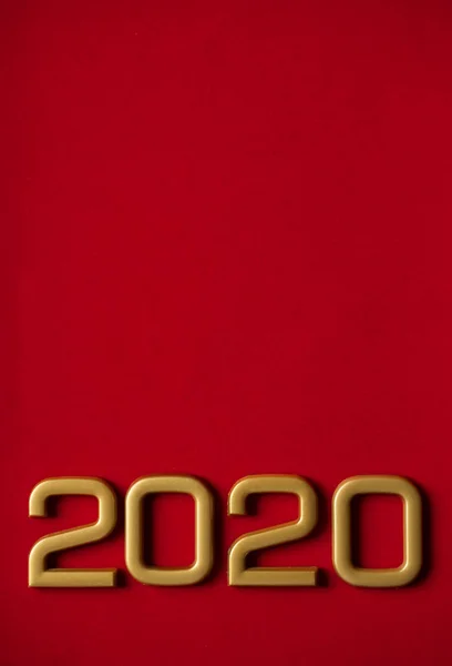 Chiffres du Nouvel An 2020 Images De Stock Libres De Droits
