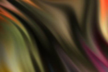 Kavisli çizgileri olan soyut bir arkaplan. Soyut ve gradyan renkte renkli çizimler. Çizgili desenli canlı dalga deseni.