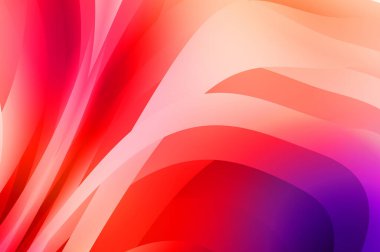 Renkli gradyan ile soyut arkaplan. Çizgili çizgili canlı duvar kâğıdı. Modern hareketin akışkan 2d çizimi.