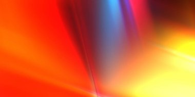 Açısal parlak ışık ışınları olan soyut serin bir arkaplan. Parlak sunum tasarım şablonu. Canlı renkli duvar kâğıdı.