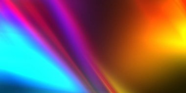 Açısal parlak ışık ışınları olan soyut serin bir arkaplan. Parlak sunum tasarım şablonu. Canlı renkli duvar kâğıdı.