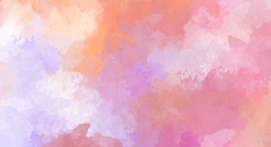 Taranmış Boyalı Soyut Arkaplan. Fırça darbesi ile boyanmış. Sanatsal canlılık ve renkli duvar kağıdı