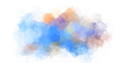 Taranmış Boyalı Soyut Arkaplan. Fırça darbesi ile boyanmış. Sanatsal canlılık ve renkli duvar kağıdı