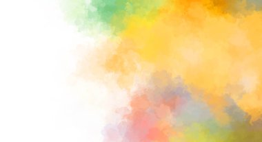 Taranmış Boyalı Soyut Arkaplan. Fırça darbesi ile boyanmış. Sanatsal canlılık ve renkli duvar kağıdı