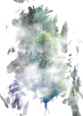 Taranmış Boyalı Soyut Arkaplan. Fırça darbesi ile boyanmış. Sanatsal canlılık ve renkli duvar kağıdı