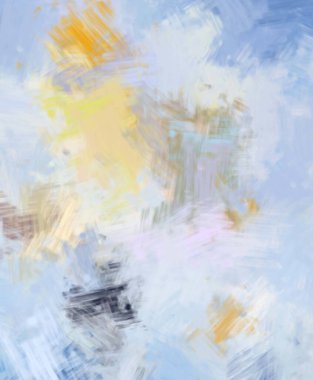 Taranmış Boyalı Soyut Arkaplan. Fırça darbesi ile boyanmış. Sanatsal canlılık ve renkli duvar kağıdı