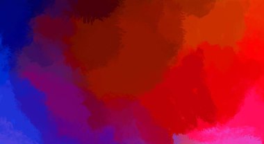 Taranmış Boyalı Soyut Arkaplan. Fırça darbesi ile boyanmış. Sanatsal canlılık ve renkli duvar kağıdı.