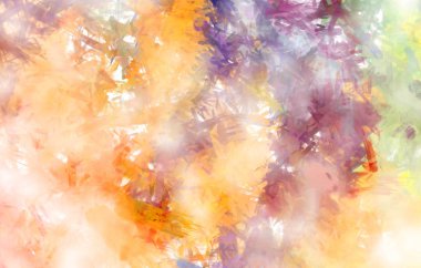 Taranmış Boyalı Soyut Arkaplan. Fırça darbesi ile boyanmış. Sanatsal canlılık ve renkli duvar kağıdı