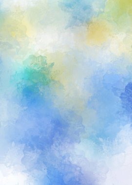 Taranmış Boyalı Soyut Arkaplan. Fırça darbesi ile boyanmış. Sanatsal canlılık ve renkli duvar kağıdı