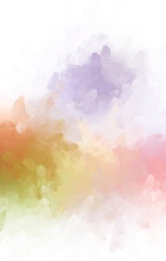 Taranmış Boyalı Soyut Arkaplan. Fırça darbesi ile boyanmış. Sanatsal canlılık ve renkli duvar kağıdı