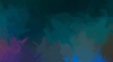 Taranmış Boyalı Soyut Arkaplan. Fırça darbesi ile boyanmış. Sanatsal canlılık ve renkli duvar kağıdı.