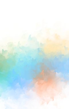 Taranmış Boyalı Soyut Arkaplan. Fırça darbesi ile boyanmış. Sanatsal canlılık ve renkli duvar kağıdı