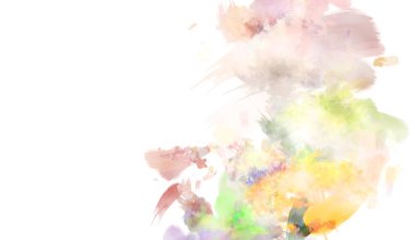 Taranmış Boyalı Soyut Arkaplan. Fırça darbesi ile boyanmış. Sanatsal canlılık ve renkli duvar kağıdı