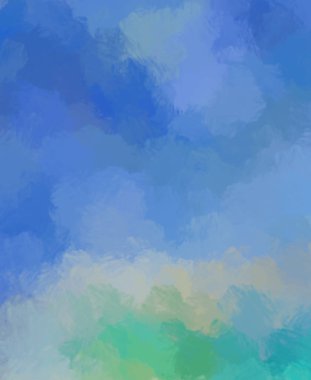 Taranmış Boyalı Soyut Arkaplan. Fırça darbesi ile boyanmış. Sanatsal canlılık ve renkli duvar kağıdı