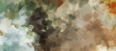 Taranmış Boyalı Soyut Arkaplan. Fırça darbesi ile boyanmış. Sanatsal canlılık ve renkli duvar kağıdı