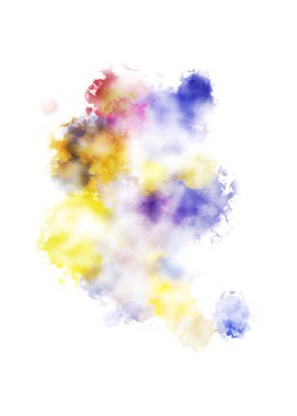 Taranmış Boyalı Soyut Arkaplan. Fırça darbesi ile boyanmış. Sanatsal canlılık ve renkli duvar kağıdı