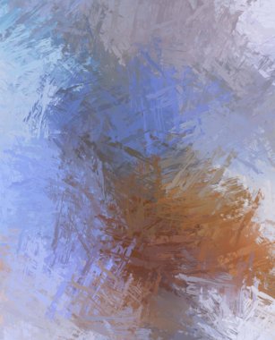 Taranmış Boyalı Soyut Arkaplan. Fırça darbesi ile boyanmış. Sanatsal canlılık ve renkli duvar kağıdı