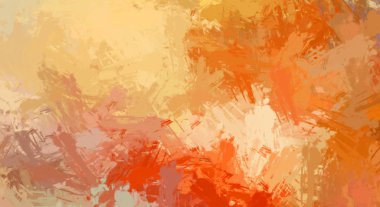Taranmış Boyalı Soyut Arkaplan. Fırça darbesi ile boyanmış. Sanatsal canlılık ve renkli duvar kağıdı