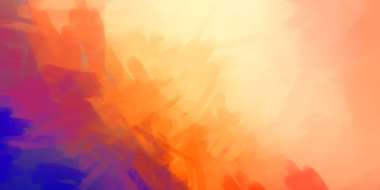 Taranmış Boyalı Soyut Arkaplan. Fırça darbesi ile boyanmış. Sanatsal canlılık ve renkli duvar kağıdı.