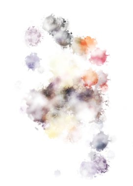 Taranmış Boyalı Soyut Arkaplan. Fırça darbesi ile boyanmış. Sanatsal canlılık ve renkli duvar kağıdı