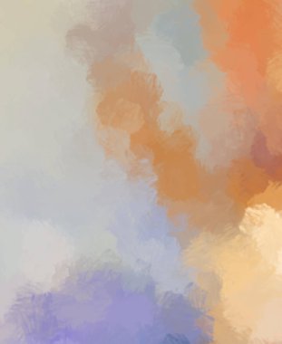 Taranmış Boyalı Soyut Arkaplan. Fırça darbesi ile boyanmış. Sanatsal canlılık ve renkli duvar kağıdı