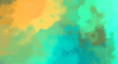 Taranmış Boyalı Soyut Arkaplan. Fırça darbesi ile boyanmış. Sanatsal canlılık ve renkli duvar kağıdı.