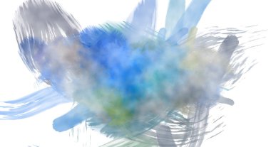 Taranmış Boyalı Soyut Arkaplan. Fırça darbesi ile boyanmış. Sanatsal canlılık ve renkli duvar kağıdı