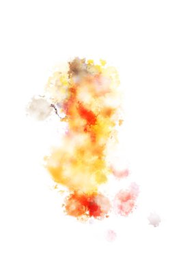 Taranmış Boyalı Soyut Arkaplan. Fırça darbesi ile boyanmış. Sanatsal canlılık ve renkli duvar kağıdı