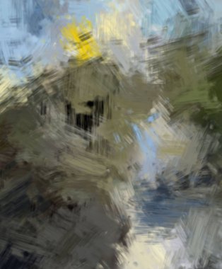 Taranmış Boyalı Soyut Arkaplan. Fırça darbesi ile boyanmış. Sanatsal canlılık ve renkli duvar kağıdı