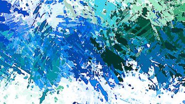 Taranmış Boyalı Soyut Arkaplan. Fırça darbesi ile boyanmış. Sanatsal canlılık ve renkli duvar kağıdı