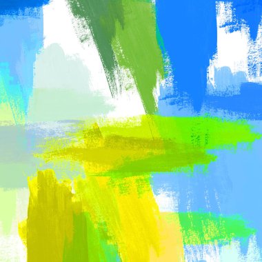 Taranmış Boyalı Soyut Arkaplan. Fırça darbesi ile boyanmış. Sanatsal canlılık ve renkli duvar kağıdı