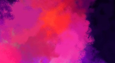 Taranmış Boyalı Soyut Arkaplan. Fırça darbesi ile boyanmış. Sanatsal canlılık ve renkli duvar kağıdı.