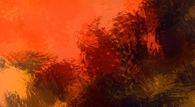 Taranmış Boyalı Soyut Arkaplan. Fırça darbesi ile boyanmış. Sanatsal canlılık ve renkli duvar kağıdı.